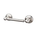 Top Knobs [ED3BSND] Die Cast Zinc Toilet Tissue Holder - Two Post - Edwardian Plain Series - Brushed Satin Nickel Finish