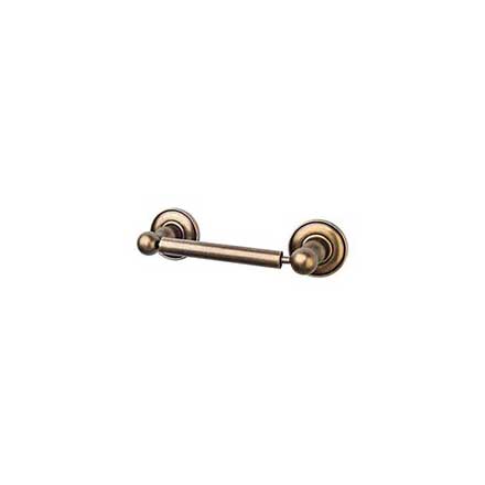 Top Knobs [ED3GBZD] Die Cast Zinc Toilet Tissue Holder - Two Post - Edwardian Plain Series - German Bronze Finish