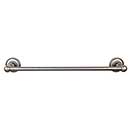 Top Knobs [ED10APD] Die Cast Zinc Single Towel Bar - Edwardian Plain Series - Antique Pewter Finish - 30" C/C - 32 1/2" L