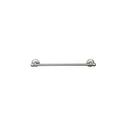 Top Knobs [ED10BSND] Die Cast Zinc Single Towel Bar - Edwardian Plain Series - Brushed Satin Nickel Finish - 30&quot; C/C - 32 1/2&quot; L