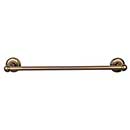 Top Knobs [ED10GBZD] Die Cast Zinc Single Towel Bar - Edwardian Plain Series - German Bronze Finish - 30" C/C - 32 1/2" L