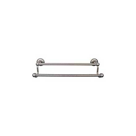 Top Knobs [ED11APD] Die Cast Zinc Double Towel Bar - Edwardian Plain Series - Antique Pewter Finish - 30&quot; C/C - 32 1/2&quot; L