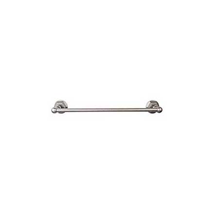 Top Knobs [ED10APB] Die Cast Zinc Single Towel Bar - Edwardian Hex Series - Antique Pewter Finish - 30&quot; C/C - 32 1/2&quot; L