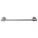 Top Knobs [ED10APB] Die Cast Zinc Single Towel Bar - Edwardian Hex Series - Antique Pewter Finish - 30" C/C - 32 1/2" L