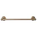 Top Knobs [ED10GBZB] Die Cast Zinc Single Towel Bar - Edwardian Hex Series - German Bronze Finish - 30" C/C - 32 1/2" L