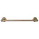 Top Knobs [ED6GBZB] Die Cast Zinc Single Towel Bar - Edwardian Hex Series - German Bronze Finish - 18&quot; C/C - 20 1/2&quot; L
