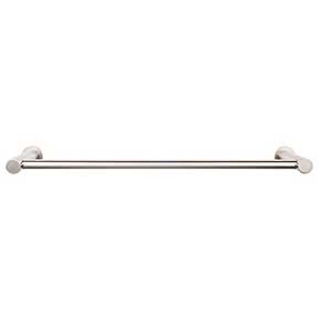 Top Knobs [HOP10BSN] Die Cast Zinc Single Towel Bar - Hopewell Series - Brushed Satin Nickel Finish - 30" C/C - 21 1/2" L
