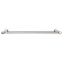 Top Knobs [HOP10BSN] Die Cast Zinc Single Towel Bar - Hopewell Series - Brushed Satin Nickel Finish - 30&quot; C/C - 31 1/2&quot; L