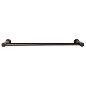 Top Knobs [HOP10ORB] Die Cast Zinc Single Towel Bar - Hopewell Series - Oil Rubbed Bronze Finish - 30" C/C - 21 1/2" L