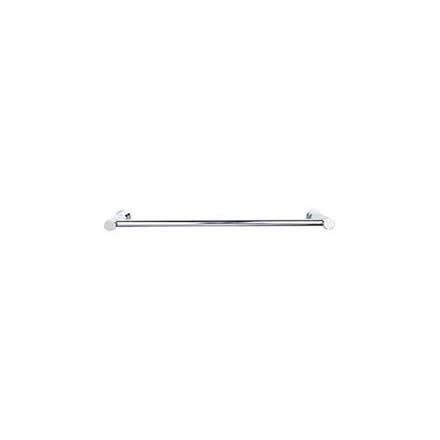 Top Knobs [HOP10PC] Die Cast Zinc Single Towel Bar - Hopewell Series - Polished Chrome Finish - 30&quot; C/C - 31 1/2&quot; L