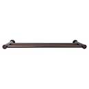 Top Knobs [HOP11ORB] Die Cast Zinc Double Towel Bar - Hopewell Series - Oil Rubbed Bronze Finish - 30" C/C - 31 1/2" L