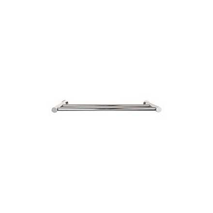 Top Knobs [HOP11PN] Die Cast Zinc Double Towel Bar - Hopewell Series - Polished Nickel Finish - 30&quot; C/C - 31 1/2&quot; L