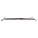 Top Knobs [HOP11PN] Die Cast Zinc Double Towel Bar - Hopewell Series - Polished Nickel Finish - 30&quot; C/C - 31 1/2&quot; L