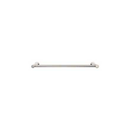 Top Knobs [HOP6BSN] Die Cast Zinc Single Towel Bar - Hopewell Series - Brushed Satin Nickel Finish - 18" C/C - 19 1/2" L