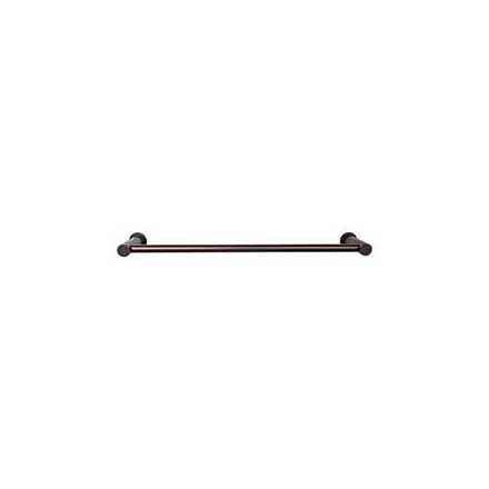 Top Knobs [HOP6ORB] Die Cast Zinc Single Towel Bar - Hopewell Series - Oil Rubbed Bronze Finish - 18&quot; C/C - 19 1/2&quot; L