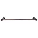 Top Knobs [HOP6ORB] Die Cast Zinc Single Towel Bar - Hopewell Series - Oil Rubbed Bronze Finish - 18&quot; C/C - 19 1/2&quot; L