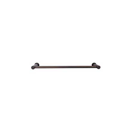 Top Knobs [HOP8ORB] Die Cast Zinc Single Towel Bar - Hopewell Series - Oil Rubbed Bronze Finish - 24&quot; C/C - 25 1/2&quot; L