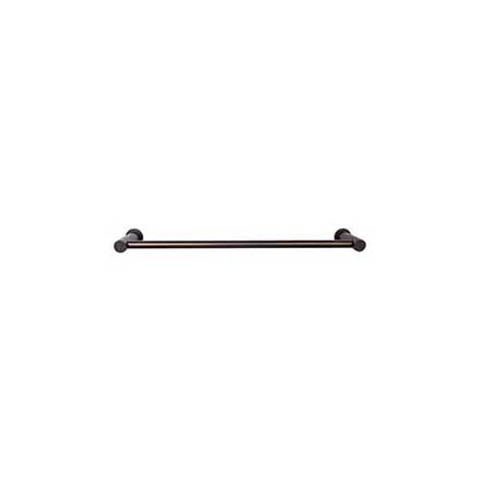 Top Knobs [HOP8ORB] Die Cast Zinc Single Towel Bar - Hopewell Series - Oil Rubbed Bronze Finish - 24&quot; C/C - 25 1/2&quot; L