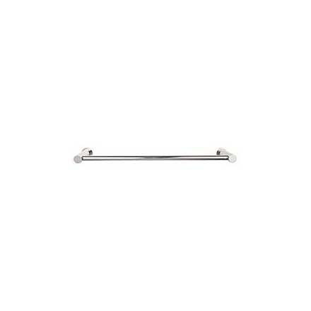 Top Knobs [HOP8PN] Die Cast Zinc Single Towel Bar - Hopewell Series - Polished Nickel Finish - 24&quot; C/C - 25 1/2&quot; L