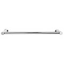 Top Knobs [HOP8PN] Die Cast Zinc Single Towel Bar - Hopewell Series - Polished Nickel Finish - 24" C/C - 25 1/2" L