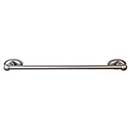 Top Knobs [ED10APC] Die Cast Zinc Single Towel Bar - Edwardian Oval Series - Antique Pewter Finish - 30" C/C - 32 1/2" L