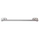 Top Knobs [ED10BSNC] Die Cast Zinc Single Towel Bar - Edwardian Oval Series - Brushed Satin Nickel Finish - 30&quot; C/C - 32 1/2&quot; L