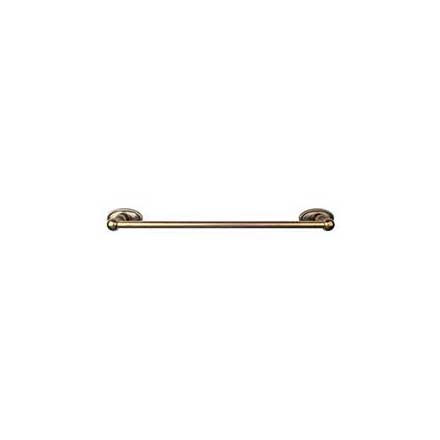 Top Knobs [ED10GBZC] Die Cast Zinc Single Towel Bar - Edwardian Oval Series - German Bronze Finish - 30&quot; C/C - 32 1/2&quot; L