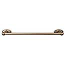 Top Knobs [ED10GBZC] Die Cast Zinc Single Towel Bar - Edwardian Oval Series - German Bronze Finish - 30&quot; C/C - 32 1/2&quot; L