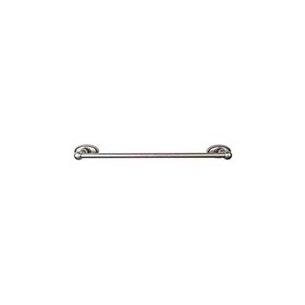 Top Knobs [ED6APC] Die Cast Zinc Single Towel Bar - Edwardian Oval Series - Antique Pewter Finish - 18&quot; C/C - 20 1/2&quot; L