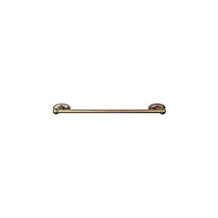 Top Knobs [ED8GBZC] Die Cast Zinc Single Towel Bar - Edwardian Oval Series - German Bronze Finish - 24" C/C - 26 1/2" L