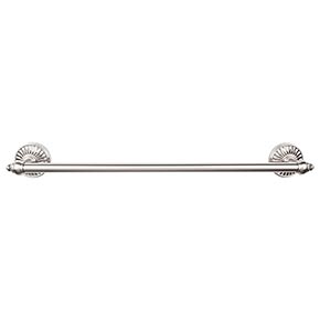 Top Knobs [TUSC6BSN] Die Cast Zinc Single Towel Bar - Tuscany Series - Brushed Satin Nickel Finish - 18" C/C - 20 1/2" L