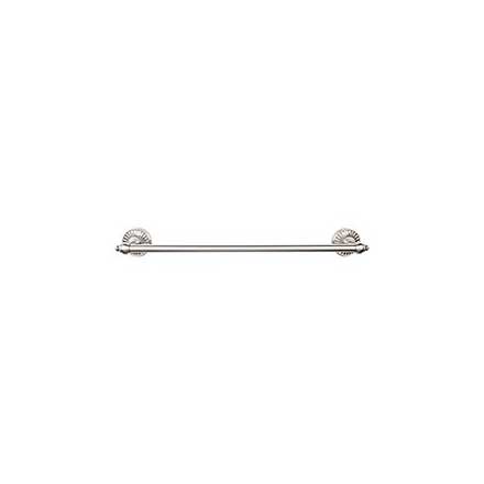 Top Knobs [TUSC6BSN] Die Cast Zinc Single Towel Bar - Tuscany Series - Brushed Satin Nickel Finish - 18" C/C - 20 1/2" L