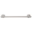 Top Knobs [TUSC6BSN] Die Cast Zinc Single Towel Bar - Tuscany Series - Brushed Satin Nickel Finish - 18" C/C - 20 1/2" L
