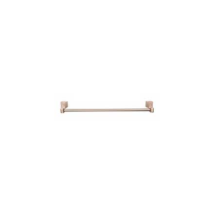 Top Knobs [AQ10BB] Die Cast Zinc Single Towel Bar - Aqua Series - Brushed Bronze Finish - 30&quot; C/C - 31 1/4&quot; L