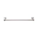 Top Knobs [AQ6BSN] Die Cast Zinc Single Towel Bar - Aqua Series - Brushed Satin Nickel Finish - 18" C/C - 19 1/4" L