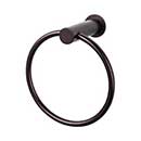 Top Knobs [HOP5ORB] Die Cast Zinc Single Towel Ring - Hopewell Series - Oil Rubbed Bronze Finish