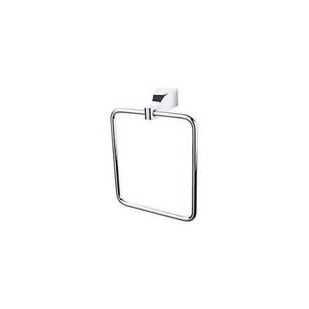 Top Knobs [AQ5PC] Die Cast Zinc Single Towel Ring - Aqua Series - Polished Chrome Finish