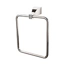Top Knobs [AQ5PN] Die Cast Zinc Single Towel Ring - Aqua Series - Polished Nickel Finish
