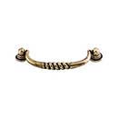 Top Knobs [M17] Die Cast Zinc Cabinet Drop Pull - Eton Series - Standard Size - German Bronze Finish - 3 3/4&quot; C/C - 4 1/2&quot; L