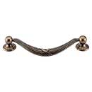 Top Knobs [M933] Die Cast Zinc Cabinet Drop Pull - Ribbon &amp; Reed Series - Oversized - German Bronze Finish - 5 1/16&quot; C/C - 6 1/16&quot; L