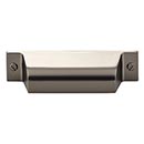Top Knobs [TK772AG] Die Cast Zinc Cabinet Cup Pull - Channing Series - Ash Gray Finish - 2 3/4&quot; C/C - 4 1/4&quot; L