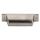 Top Knobs [TK772BSN] Die Cast Zinc Cabinet Cup Pull - Channing Series - Brushed Satin Nickel Finish - 2 3/4" C/C - 4 1/4" L