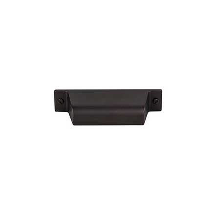 Top Knobs [TK772SAB] Die Cast Zinc Cabinet Cup Pull - Channing Series - Sable Finish - 2 3/4" C/C - 4 1/4" L