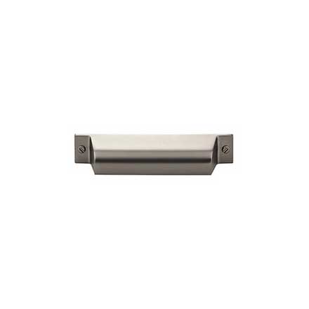 Top Knobs [TK773AG] Die Cast Zinc Cabinet Cup Pull - Channing Series - Ash Gray Finish - 3 3/4&quot; C/C - 5 1/4&quot; L