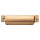 Top Knobs [TK773HB] Die Cast Zinc Cabinet Cup Pull - Channing Series - Honey Bronze Finish - 3 3/4&quot; C/C - 5 1/4&quot; L