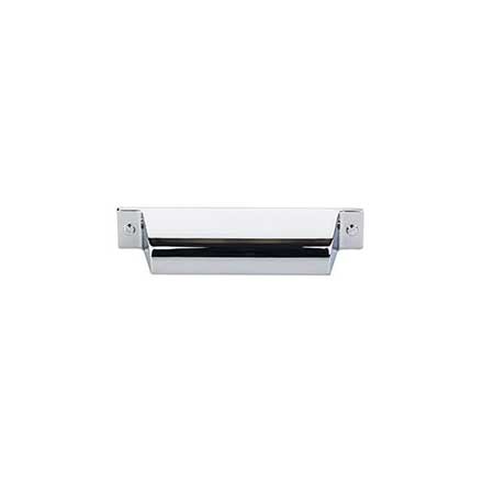 Top Knobs [TK773PC] Die Cast Zinc Cabinet Cup Pull - Channing Series - Polished Chrome Finish - 3 3/4" C/C - 5 1/4" L