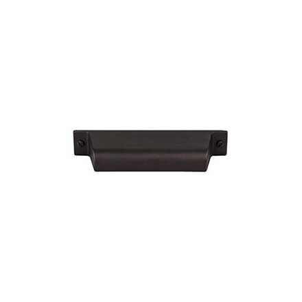 Top Knobs [TK773SAB] Die Cast Zinc Cabinet Cup Pull - Channing Series - Sable Finish - 3 3/4" C/C - 5 1/4" L