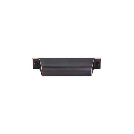 Top Knobs [TK773UM] Die Cast Zinc Cabinet Cup Pull - Channing Series - Umbrio Finish - 3 3/4&quot; C/C - 5 1/4&quot; L