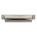 Top Knobs [TK774BSN] Die Cast Zinc Cabinet Cup Pull - Channing Series - Brushed Satin Nickel Finish - 5" C/C - 6 1/2" L