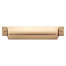 Top Knobs [TK774HB] Die Cast Zinc Cabinet Cup Pull - Channing Series - Honey Bronze Finish - 5&quot; C/C - 6 1/2&quot; L